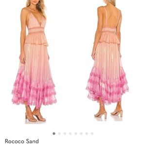 Rococo Sand Pink Maxi Dress